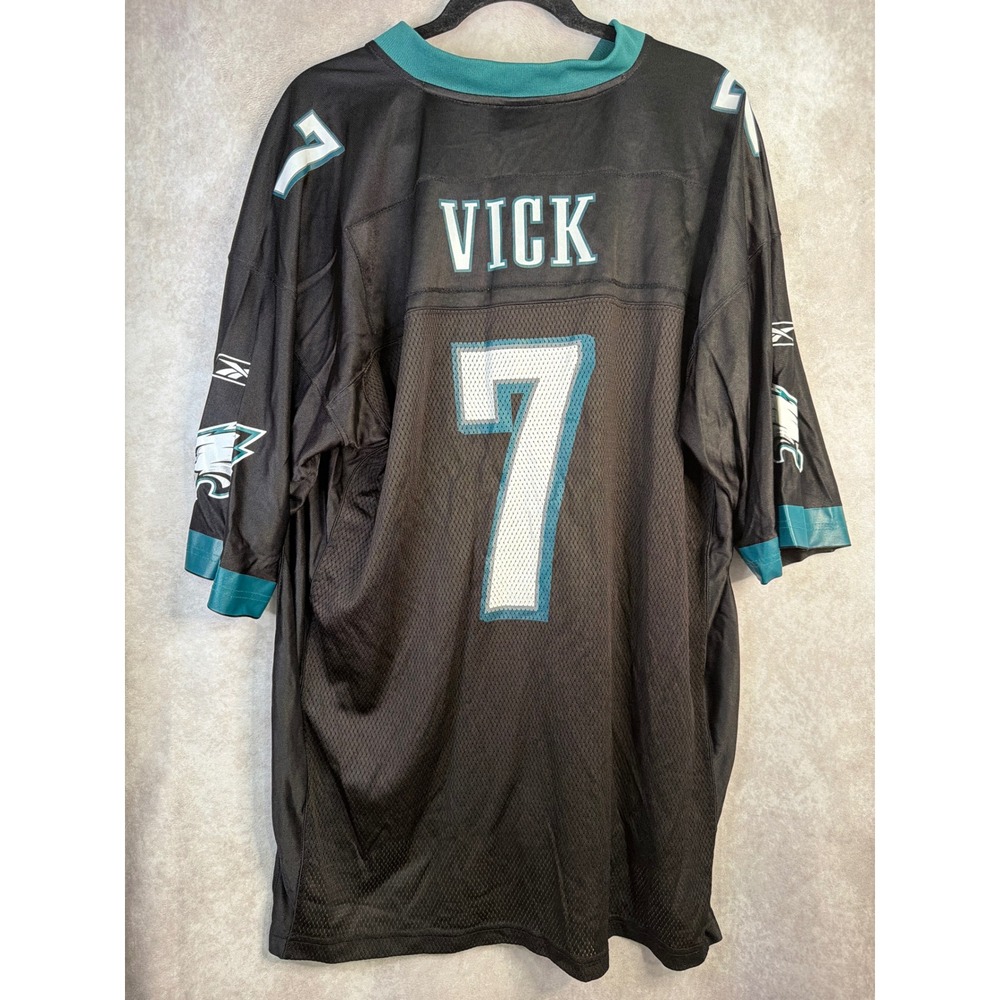 Reebok Football Jersey Mens XL Black Michael Vick Philadelphia Eagles #7 NFL